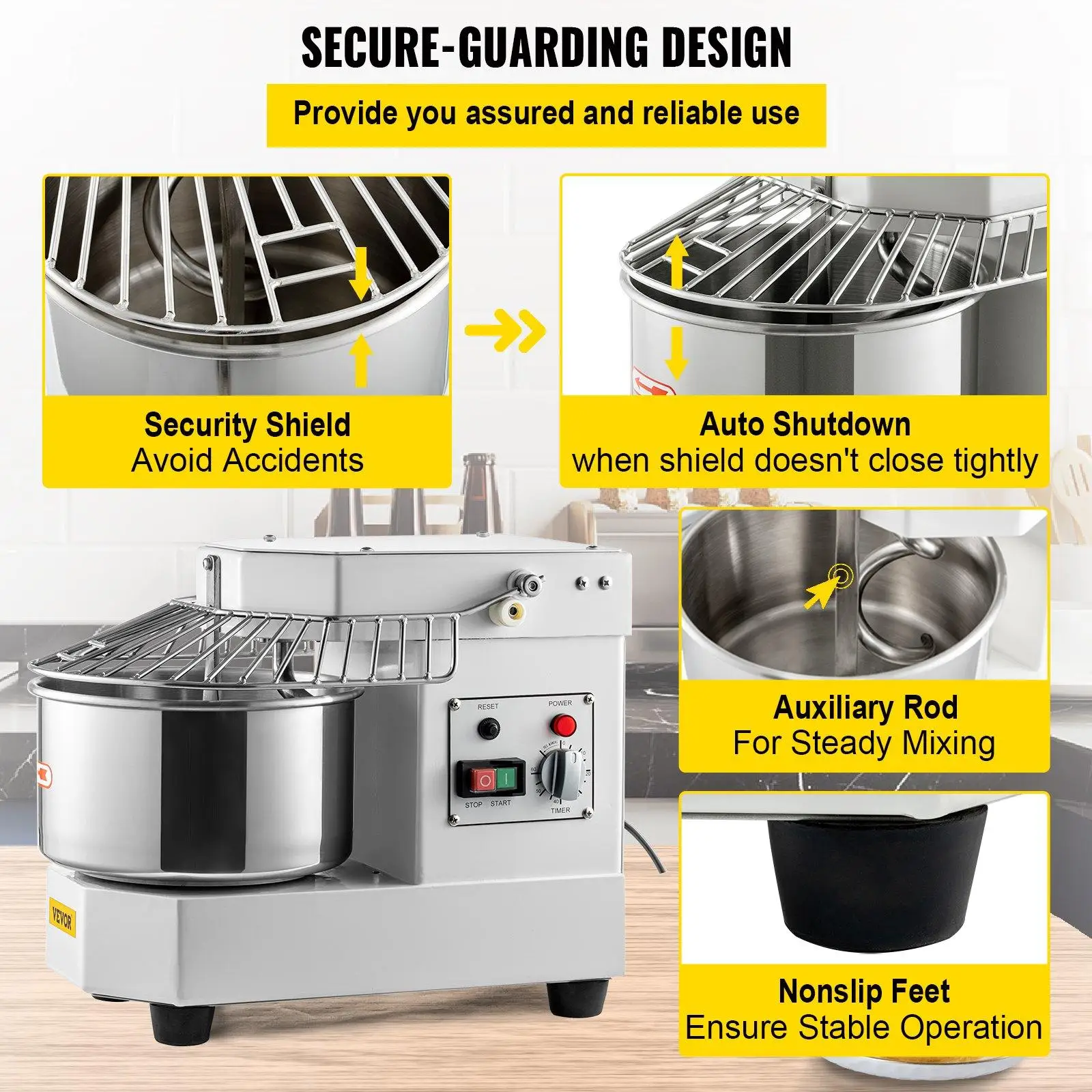The 5 Best Commercial Food Spiral Mixer Reviews in 2024 VEVOR Blog