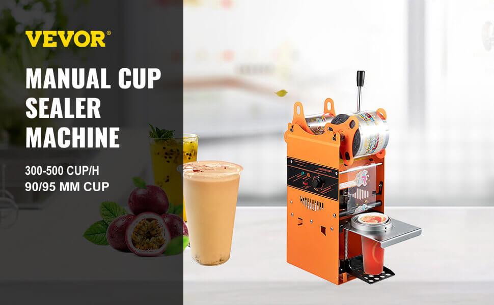 Manual Bubble Tea Cup Sealer Serves You Hygienic Drinks