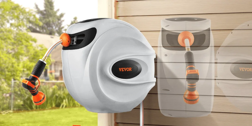 The 5 Best Retractable Garden Hose Reels for Hassle-Free Watering - VEVOR  Blog