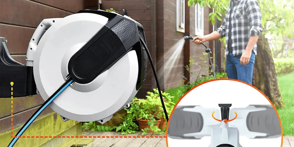 The 5 Best Retractable Garden Hose Reels for Hassle-Free Watering - VEVOR  Blog