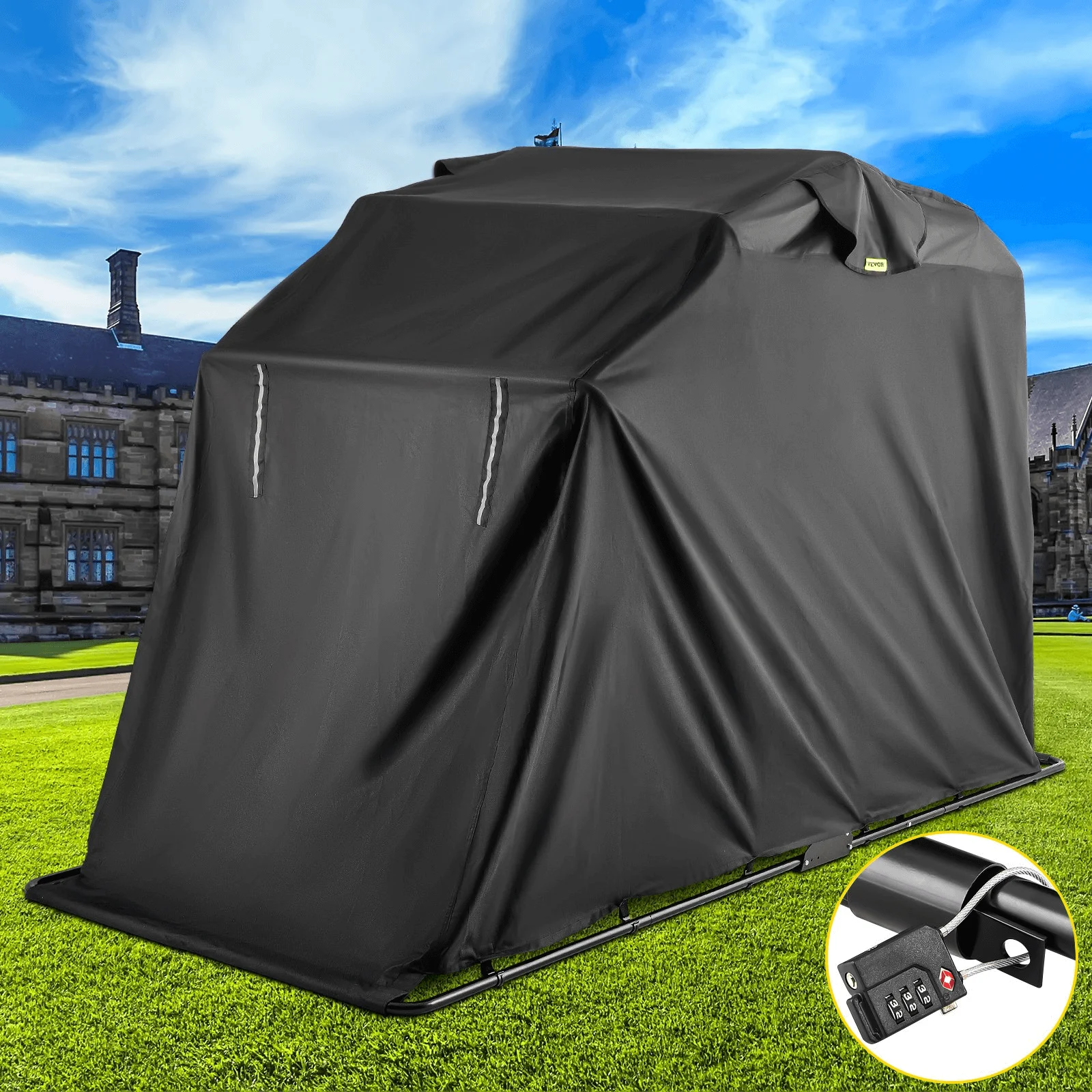 Motorbike on sale tent cover