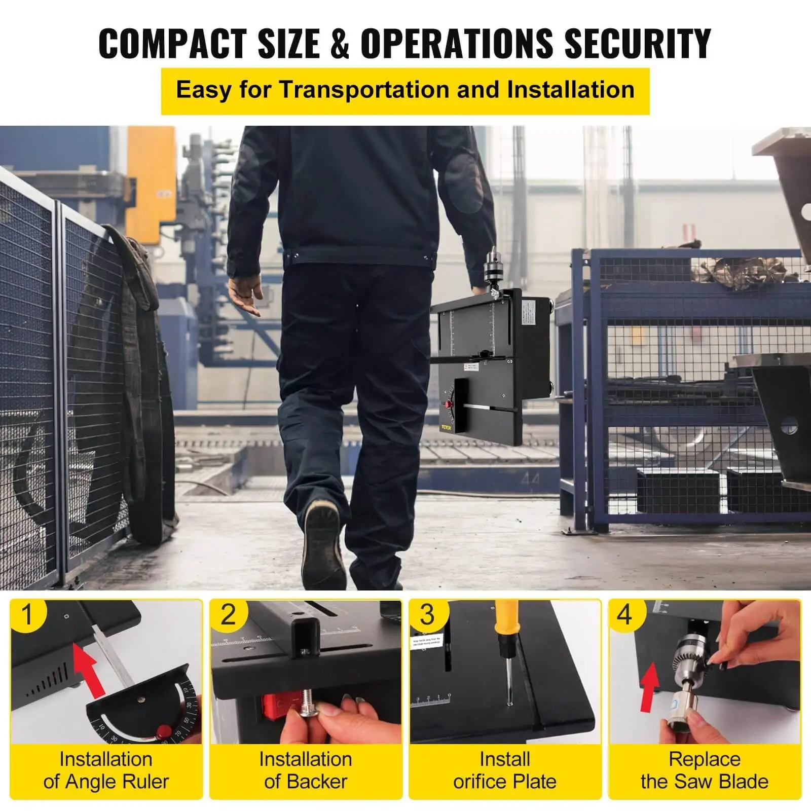 VEVOR mini table saw