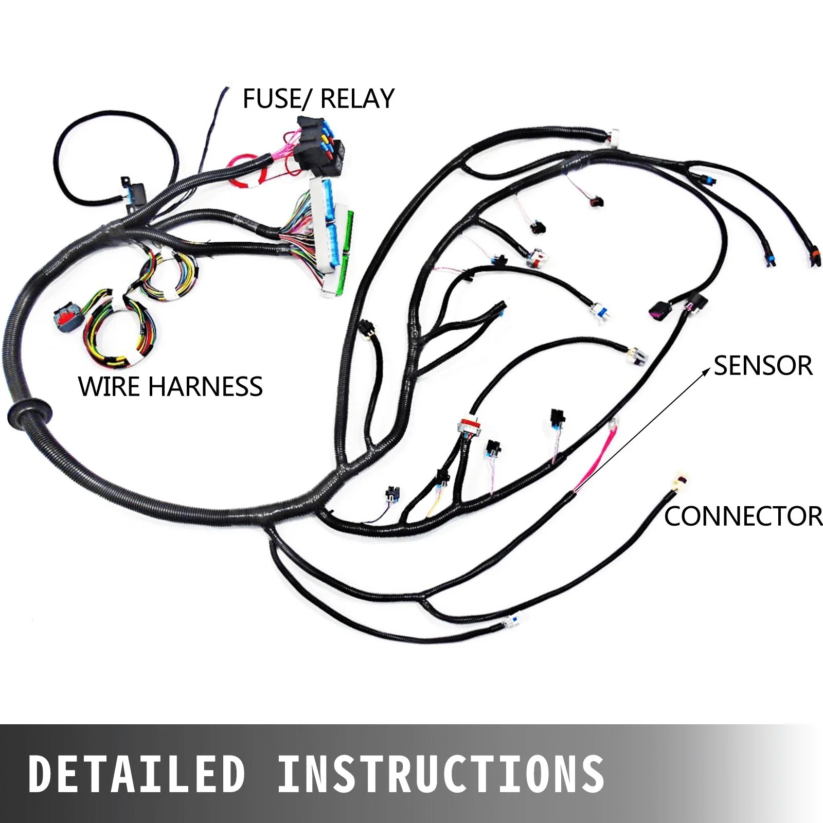 VEVOR 03-07 Vortec PSI Standalone Wiring Harness