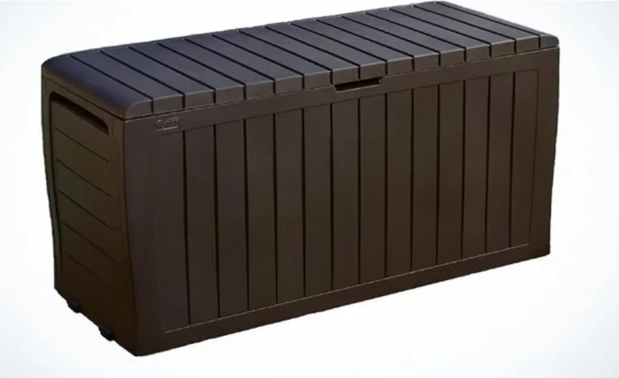 VEVOR Outdoor Storage Box Patio Deck Box 150 Gallon Waterproof PE