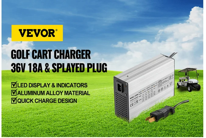vevor volt golf charger specifications