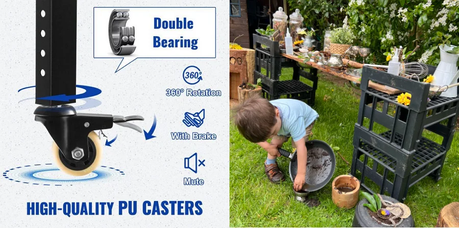 flexible casters