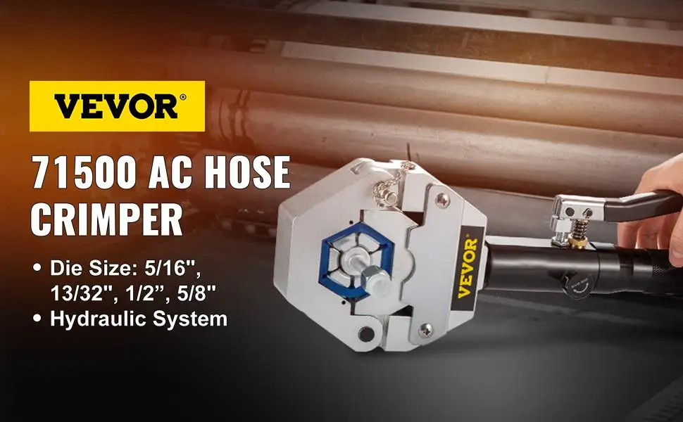 Hose crimping tool