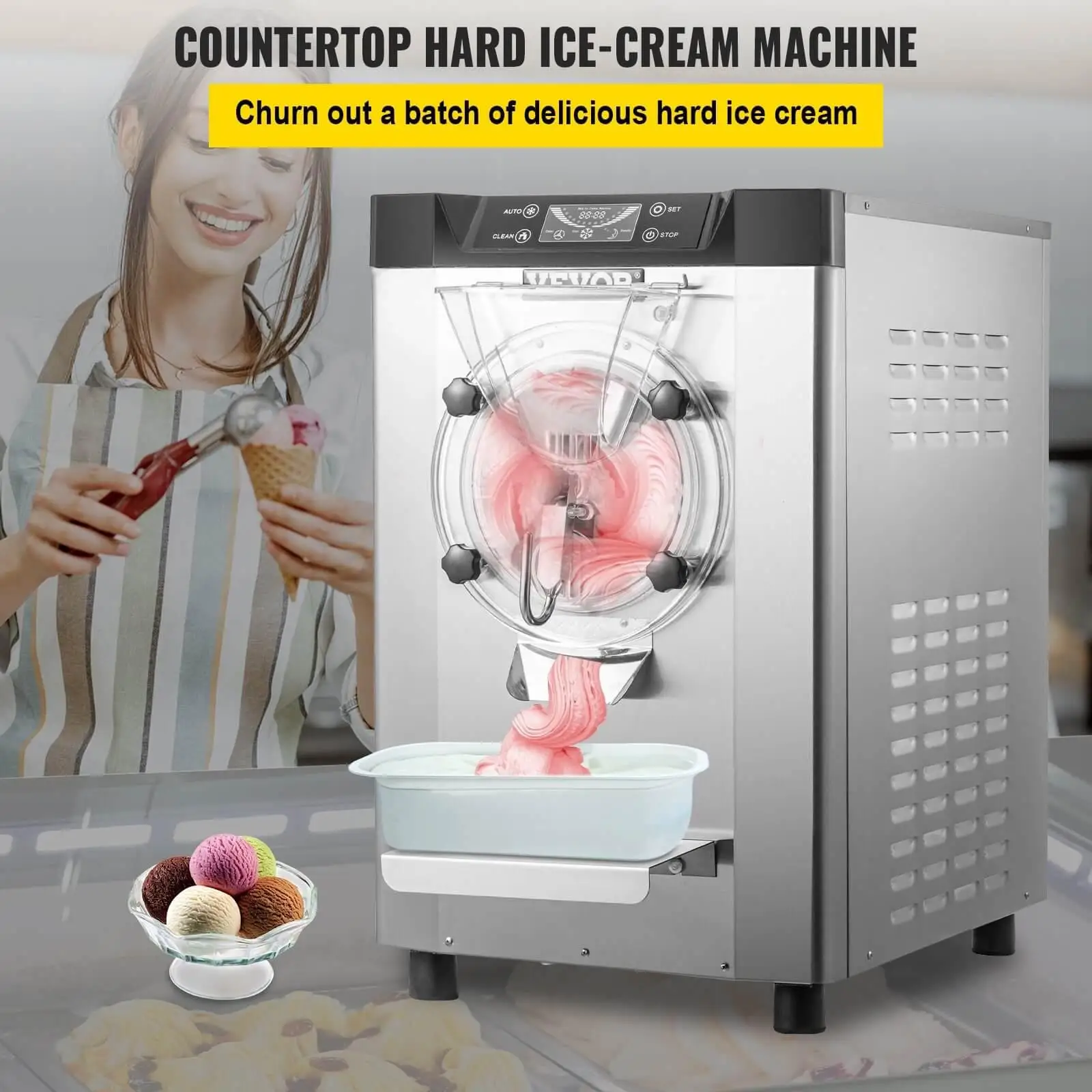 Commercial Hard Ice Cream Machine