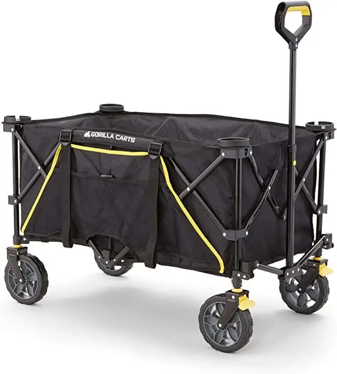 Folding Outdoor Utility Wagon by Gorilla Carts