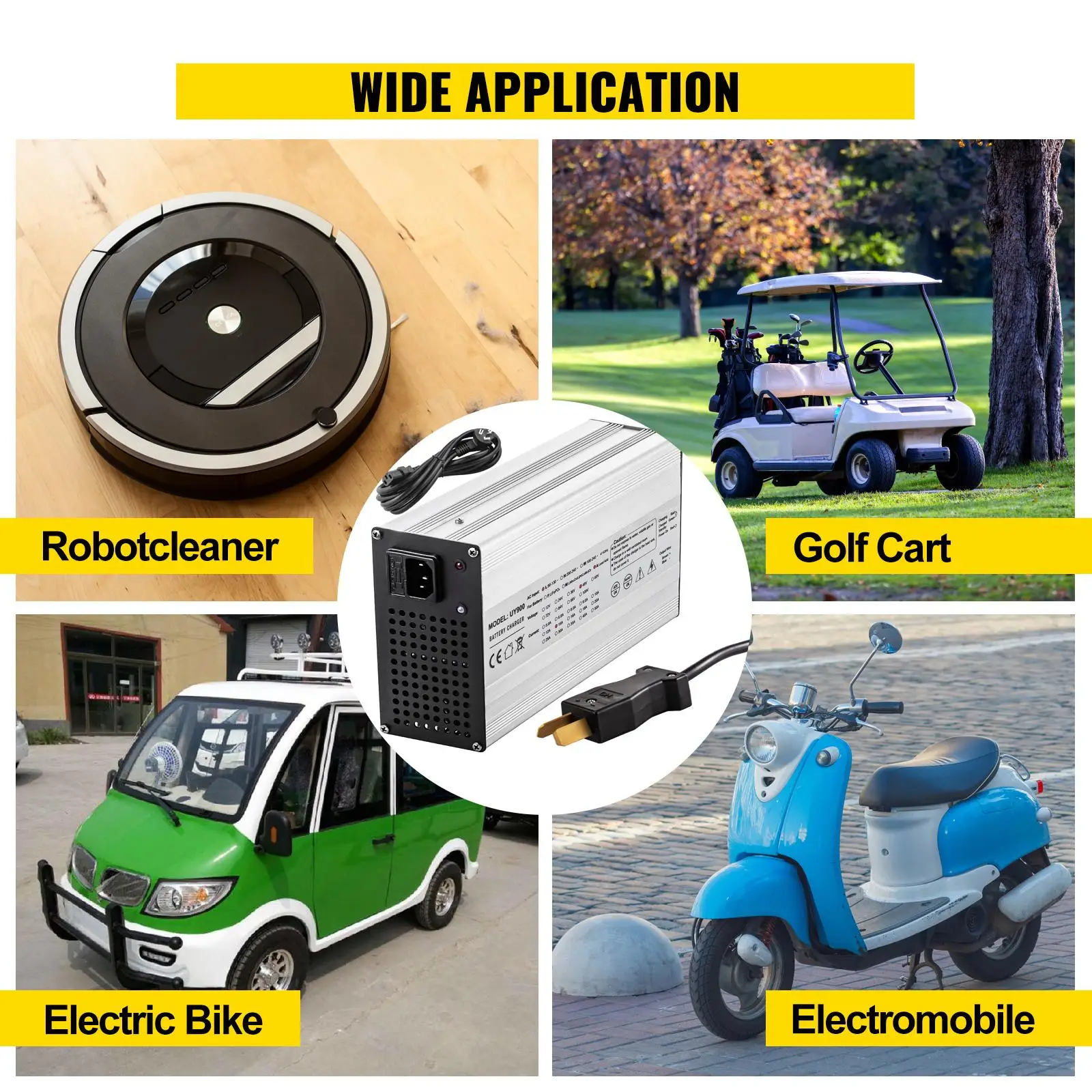 Cart battery charger