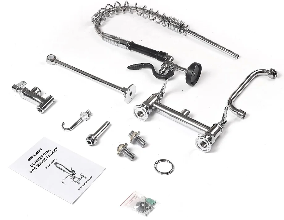 Commercial Sink Faucet with Sprayer