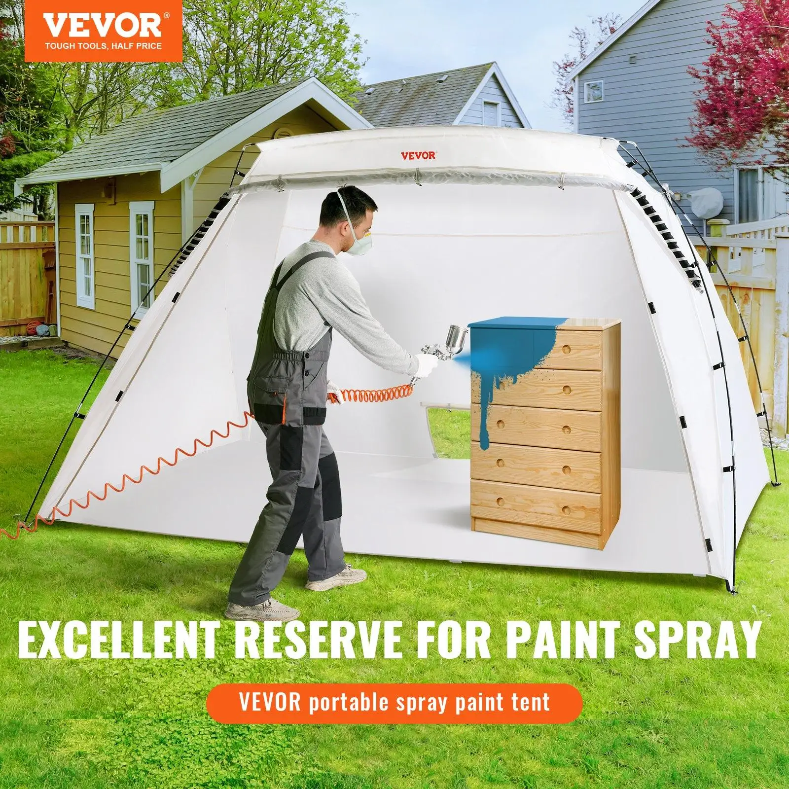 Top Best Portable Paint Booth For 2024 Reviews and Buying Guide VEVOR