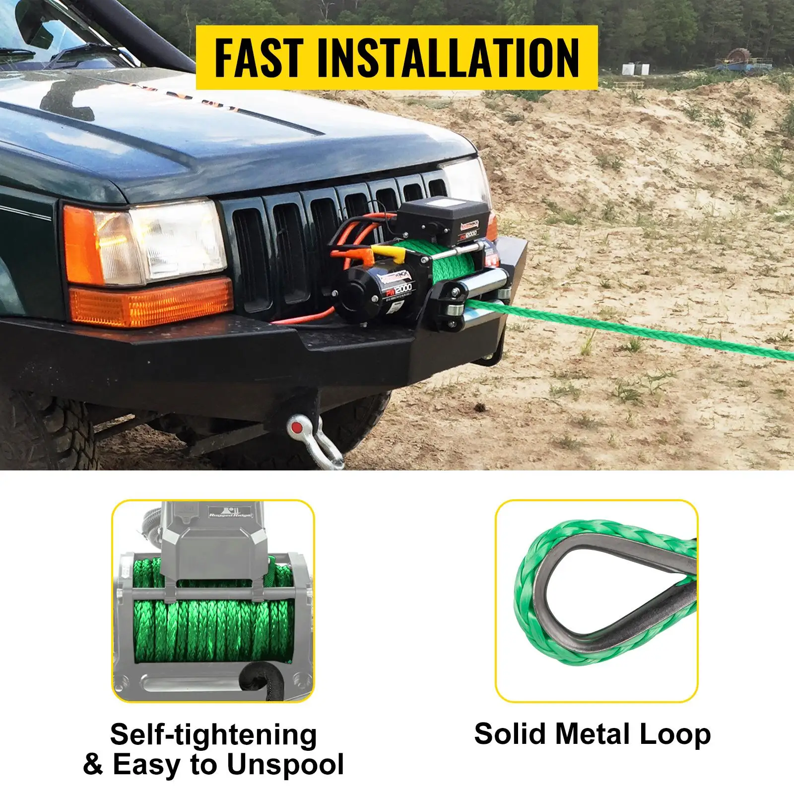 Top Five Winch Ropes How to Pull Your ATV or UTV Out of Any Ditch You