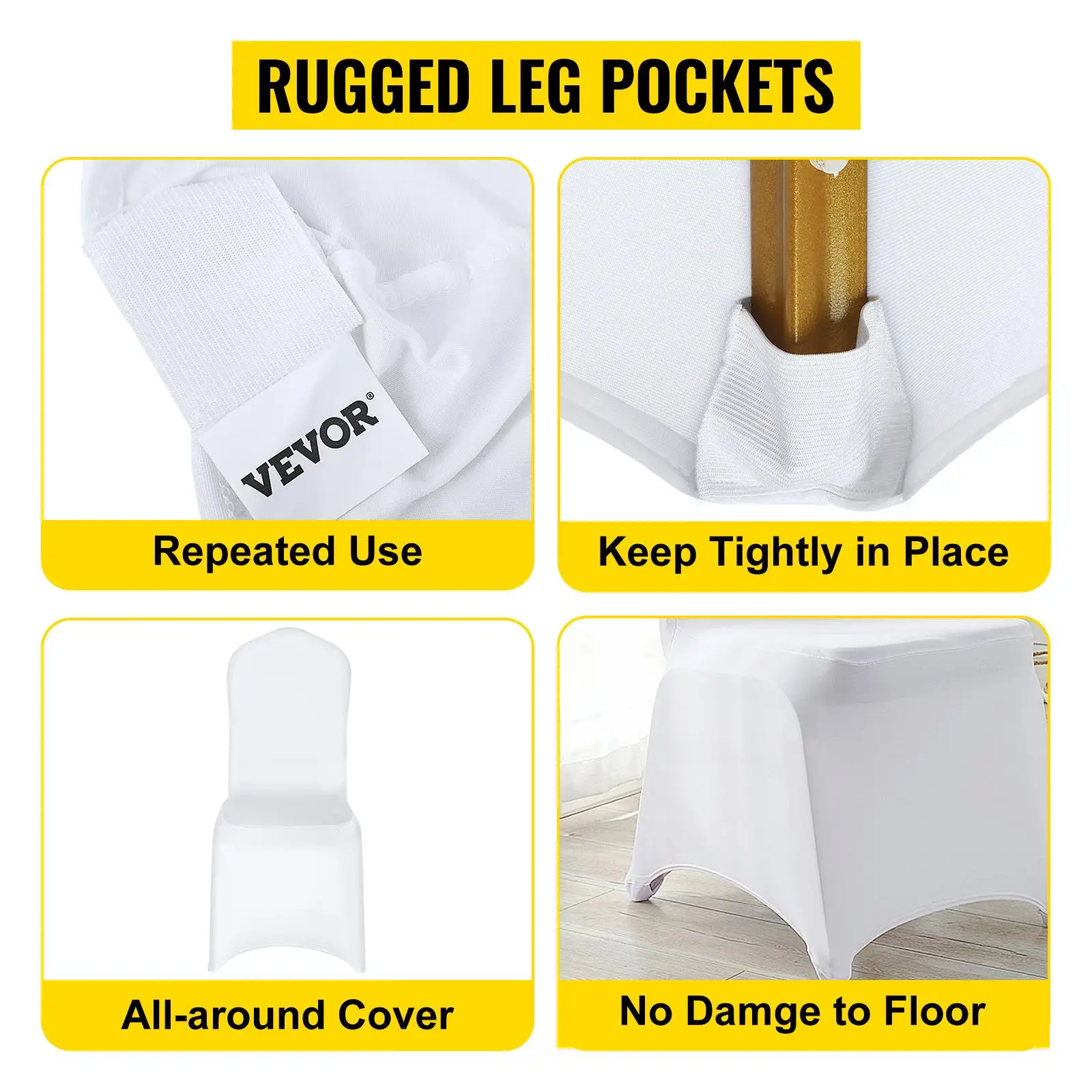 Rugged leg pockets