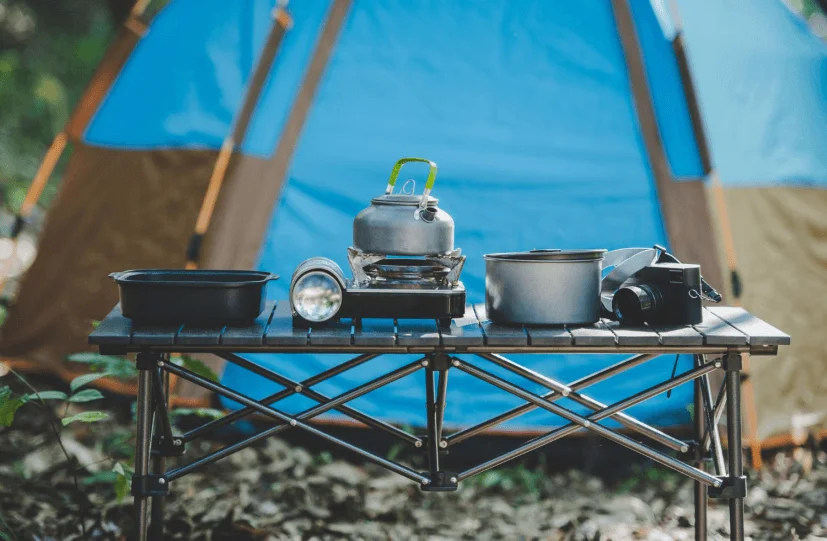 SylvanSport Sistema de cocina de campamento al aire libre para cocinar  fácilmente, limpiar, preparación de comidas de camping, glamping y  artículos