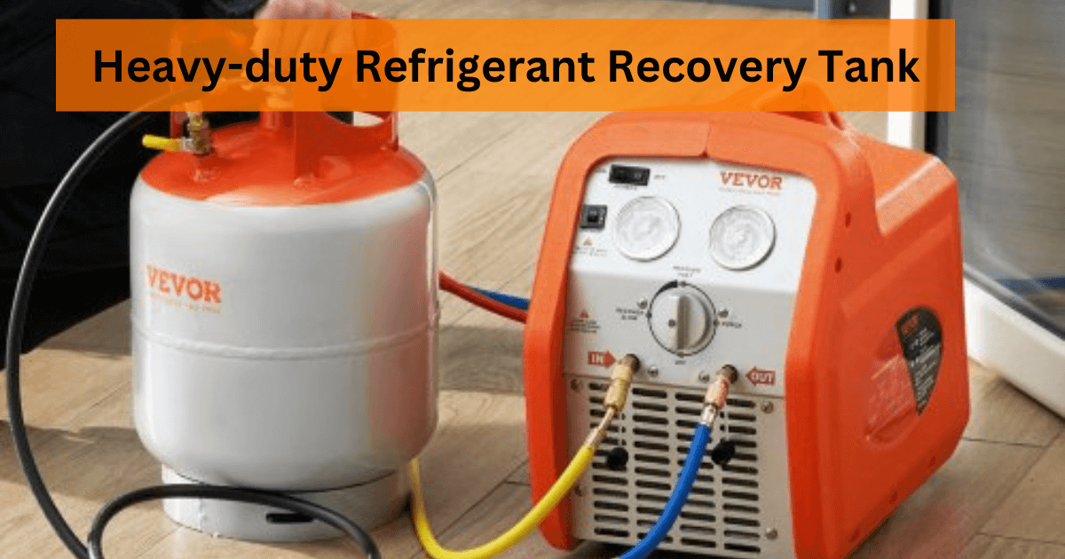 Ultimate Guide 2024 Which Is The Best Refrigerant Recovery Tank