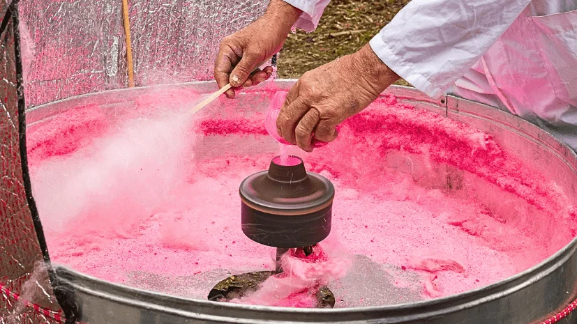 cotton candy machine not making floss