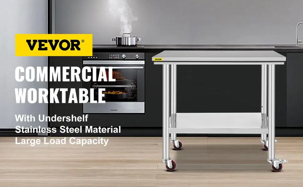 vevor kitchen prep table