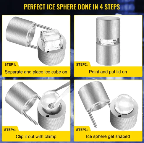The Difference Between Ice Ball Presses – Bevratech.