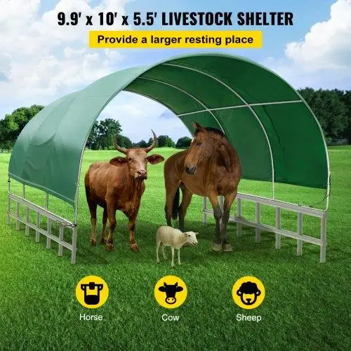 portable livestock shelters