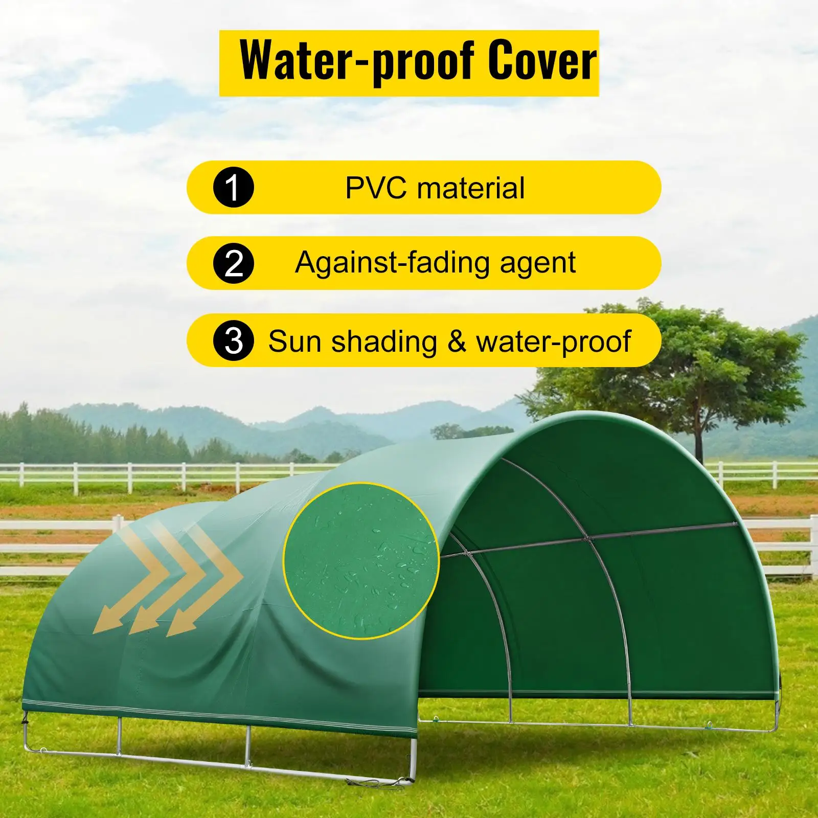Couverture Pour Veau Et Chèvre - Épaisse, Imperméable Et Réglable - Protège Du Froid Et De L'humidité L'hiver