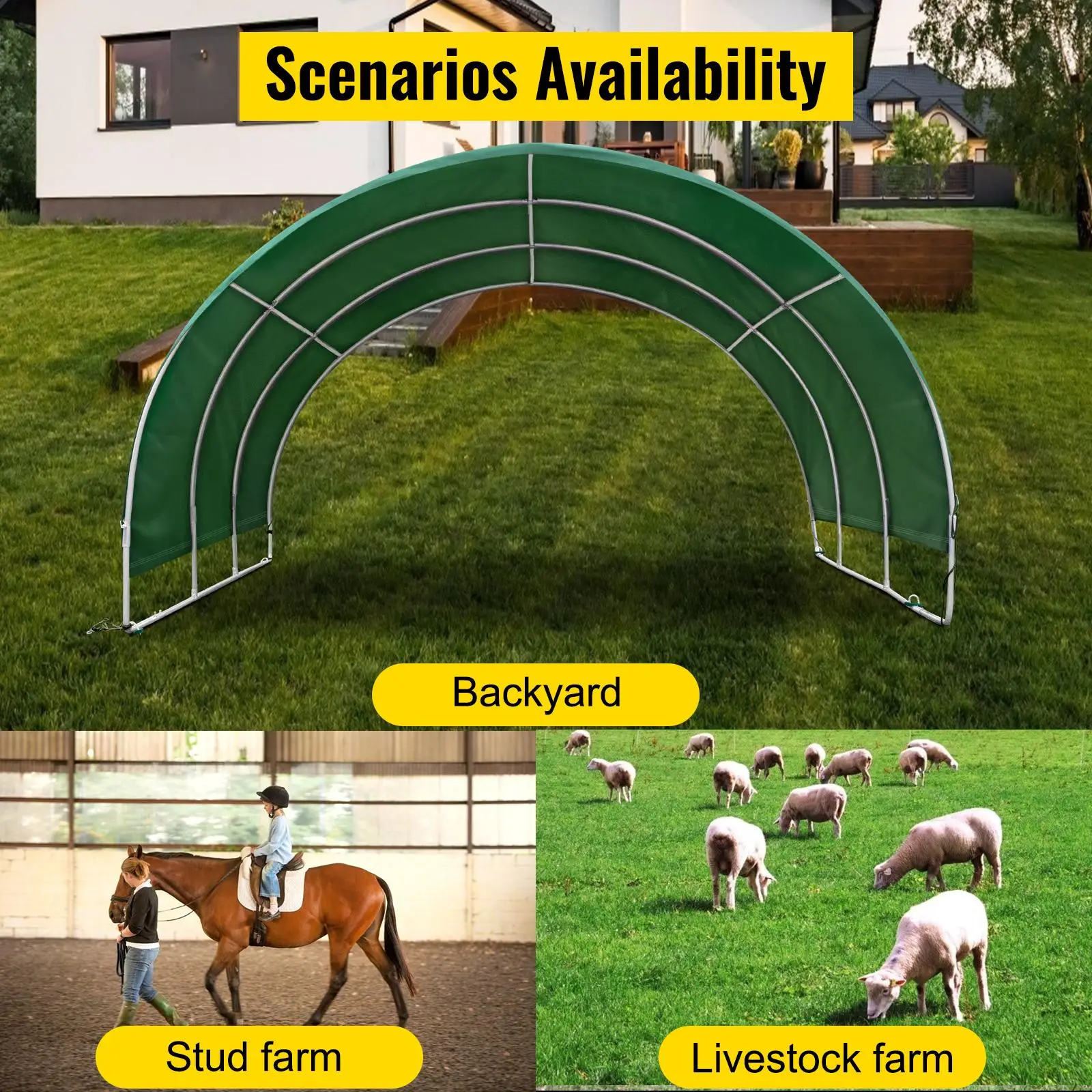 portable livestock shelters