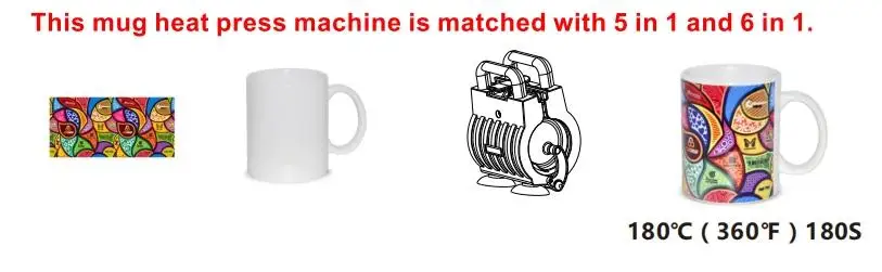 vevor mug press machine (5 in 1 and 6 in 1)