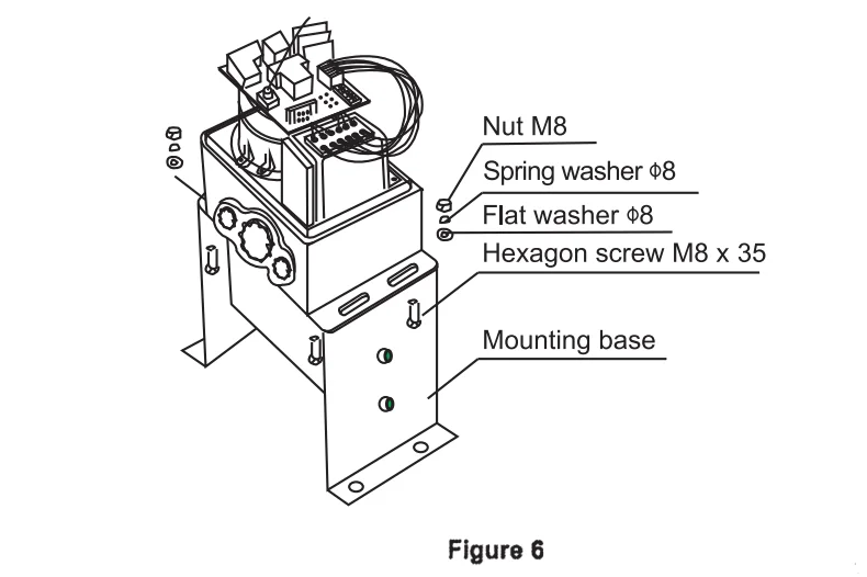 assemble main machine engine