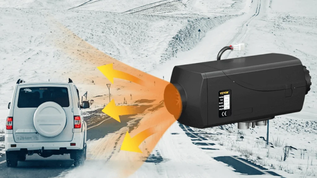 Mejor calefactor diésel: la guía definitiva para comprar un calefactor  diésel de 12v para furgoneta - VEVOR Blog