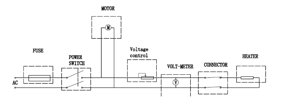 vevor cotton candy machine circuit diagram