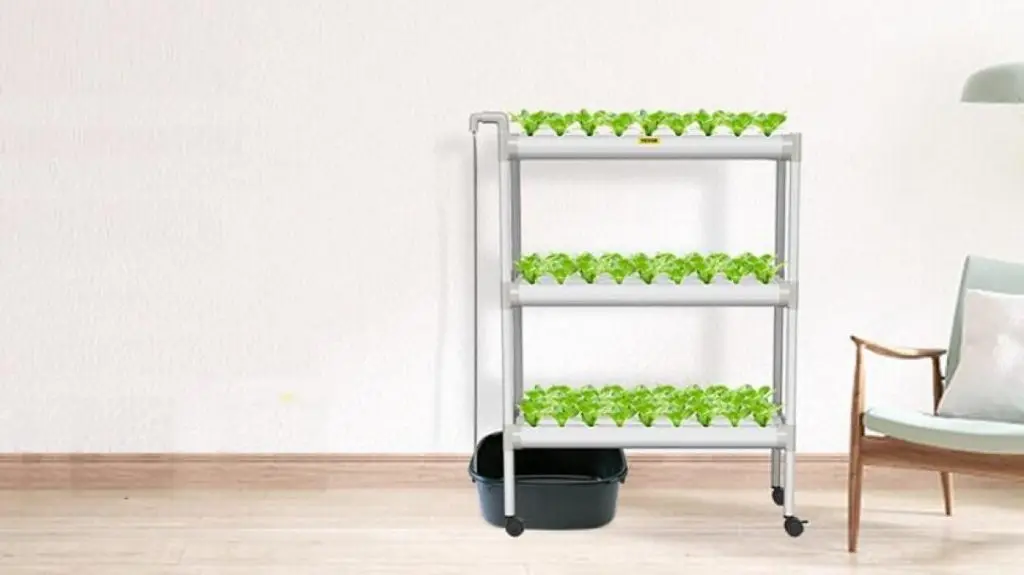 Hydrokweeksysteem voor 600 Wing Growbox