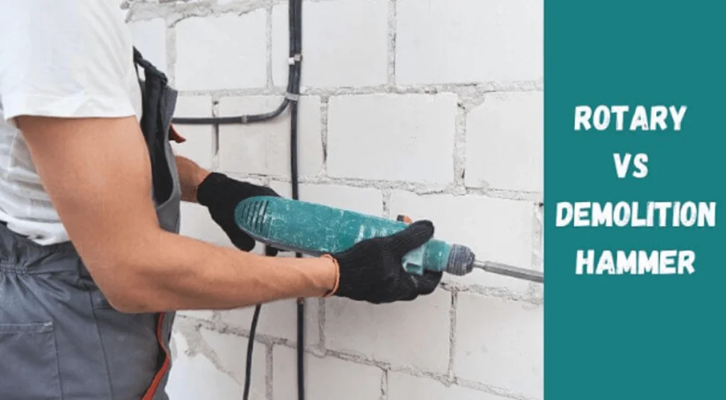 What's the difference between a online rotary hammer and a hammer drill