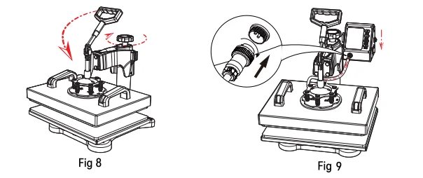 rotate handwheel and try to press the handle-several-times