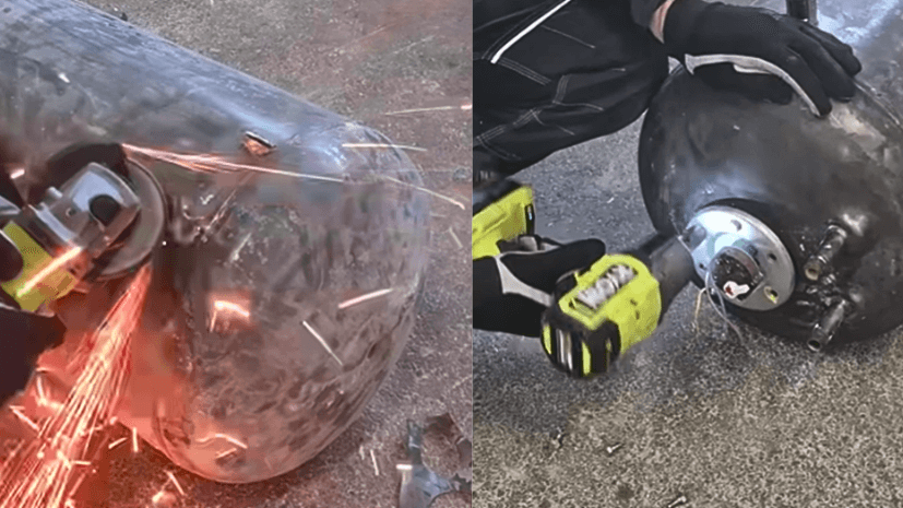 transfer sand battery energy to the diesel stove