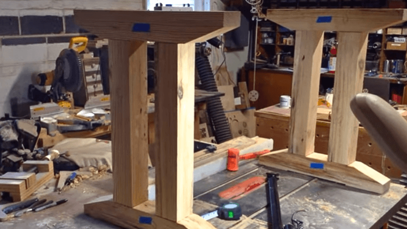 Use a hammer to break out the wooden part