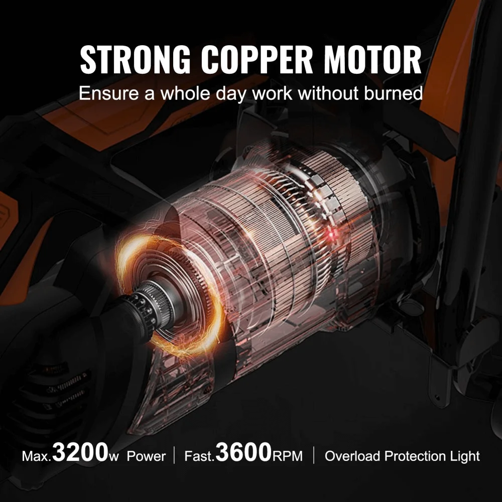 choose a strong copper motor when selecting a concrete saw