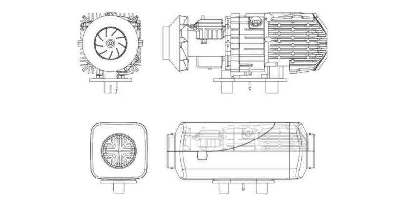 vevor diesel heater structural principal