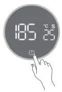 vevor hat heat press temperature settings