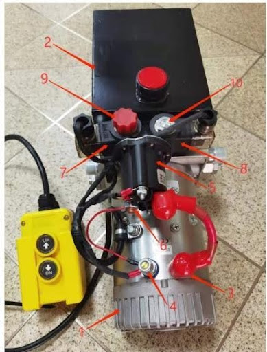 vevor hydraulic pump parts