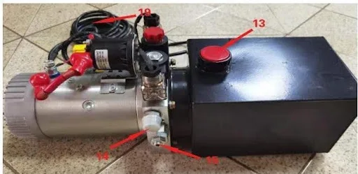 vevor hydraulic pump parts
