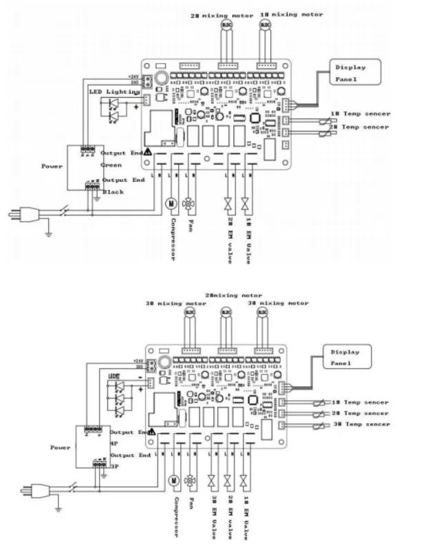 vevor slush machine wiring diagram