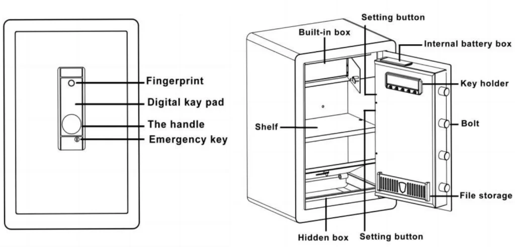 VEVOR safe box; Model ss-60