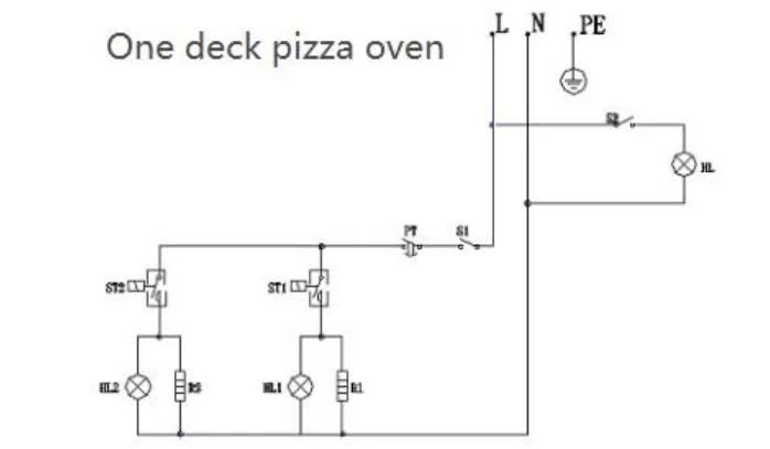 VEVOR ZH-1M/ZH-PT-21M electrical schematic