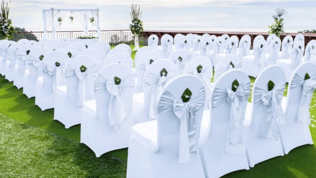 Folding Chair Covers – Polyester - Ultimate Party Services