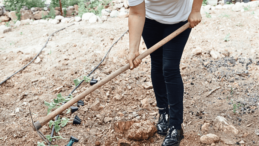 anchoring carport to dirt