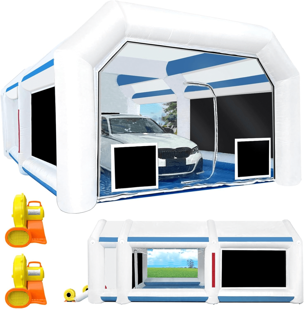 Bonooth inflatable paint booth