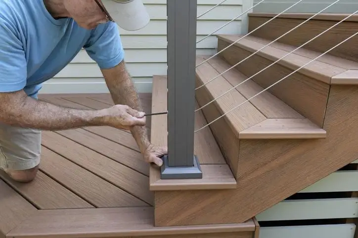 do you need outdoor stair rails