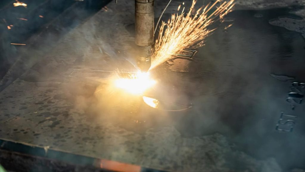 plasma cutting