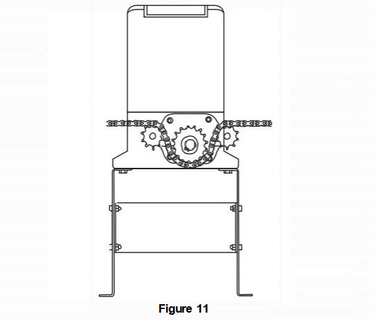 how to install small and big sprocket