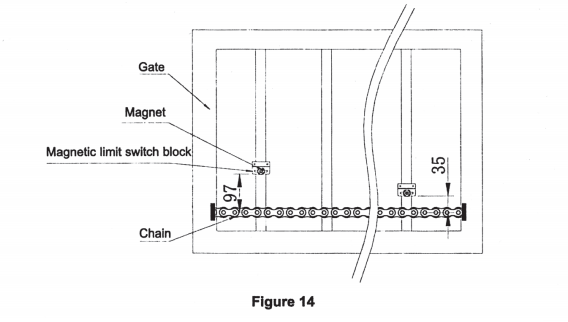 installing magnetic switch block